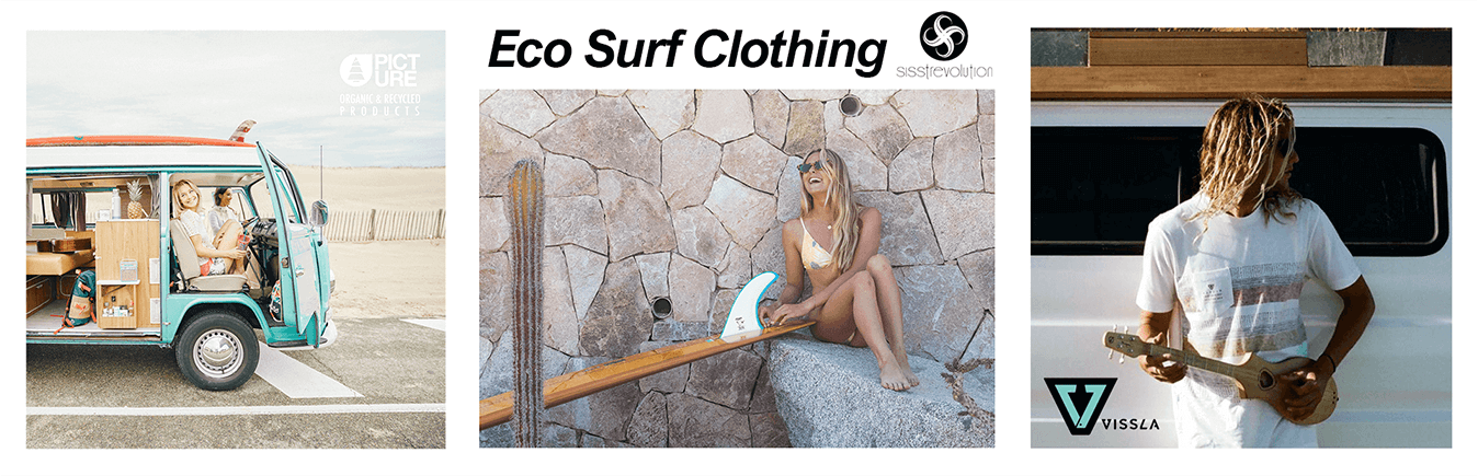 Buy environmentally friendly SUrf clothing for men and women online