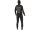 VISSLA 7 SEAS 6.5mm Neopren Wetsuit Fullsuit mit Haube und Chest Zip in nero â€“ muta