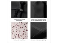 VISSLA Seven Seas 3.2mm neoprene wetsuit fullsuit with chest Zip black size XL