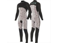 VISSLA High Seas 2 Stealth wetsuit 3.2mm neoprene  fullsuit no zip black size LS