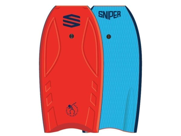 SNIPER Bodyboard Bunch II EPS Stringer 44 Rot