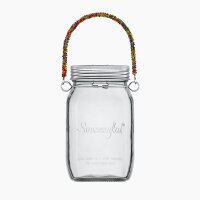 SONNENGLAS® Classic Beadwork Edition Solcellelampe Solar Lampe 250ml