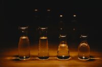 SONNENGLAS® Lichtkaraffe 750ml 750ml-M2-Orange Speckles Edition-Somo Solar Mini