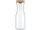 SONNENGLAS® Carafe Lumineuse 1000ml 1000ml-C2-clairement-Couvercle en liège
