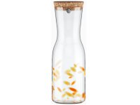 SONNENGLAS® Garrafa de Luz 1000ml 1000ml-C2-Orange Speckles Edition-Tampa de cortiça