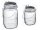 Lanterne en Verre avec Câble Sonnenglas - Remplacement 1000ml