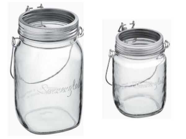 Glaslantaarn met Kabelboom Sonnenglas – Vervangingsglas 250ml