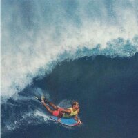 Bodyboard Flosse CHURCHILL Makapuu ML Blue Yellow